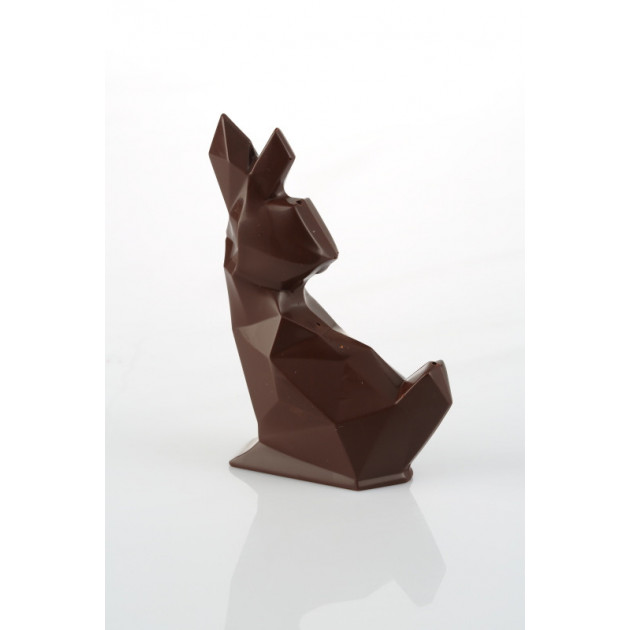 Moule a Chocolat Lapin Origami 11cm Barry