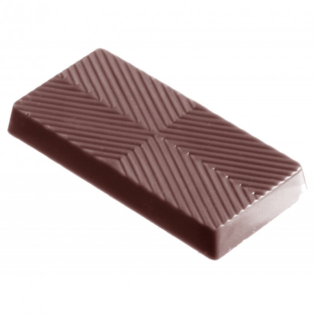 Moule Chocolat Rectangle Raye (x24) Chocolate World
