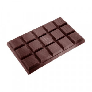 Moule Chocolat Tablette 15 Carrés (x1) Polycarbonate Chocolate World