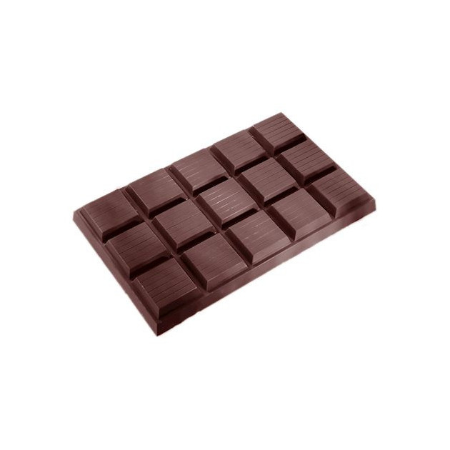 Moule Chocolat Tablette 15 Carres (x1) Polycarbonate Chocolate World