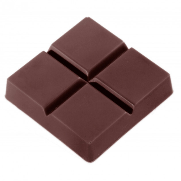 Moule Chocolat 4 Carres (x18) Chocolate World