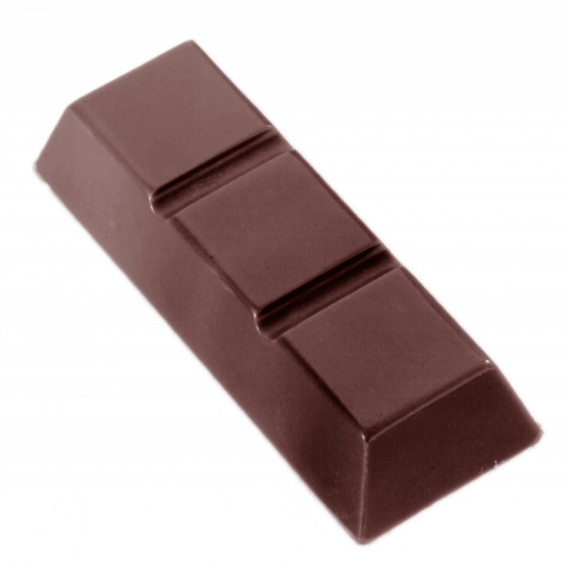 Moule Chocolat Barre 3 Carres (x15) Chocolate World