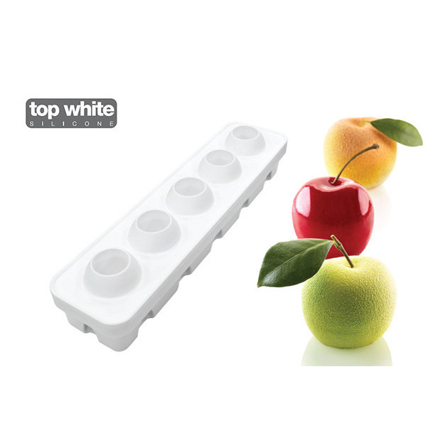 Moule Silicone 5 Fruits 115ml Silikomart Professional