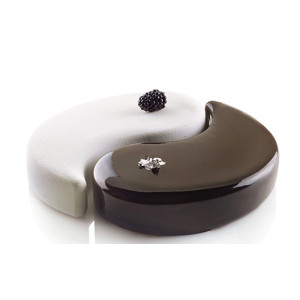 Moule Silicone Yin Yang 24,5 x 19,5 cm Silikomart Professional Moule Silicone Yin Yang 24,5 x 19,5 cm Silikomart Professional