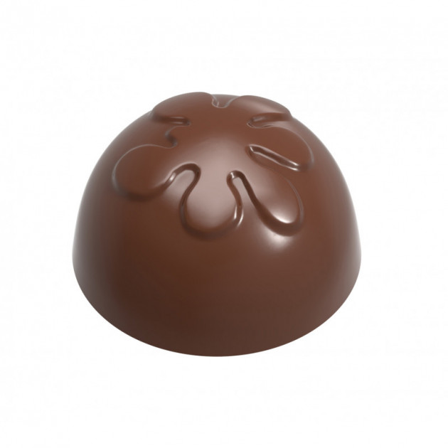 Moule Chocolat Demi-Sphere Fleur (x24) Chocolat Form