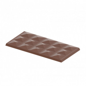 Moule Chocolat Tablette Pyramide (x3) Chocolat Form