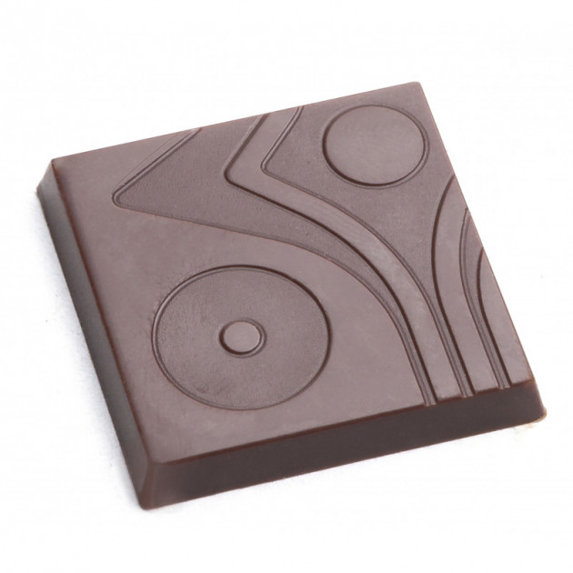 Moule Chocolat Carre Design (x18) Pop Chocolat