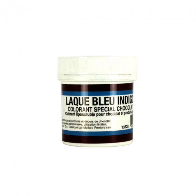 Colorant alimentaire Bleu Indigo E132 Poudre Liposoluble 15g