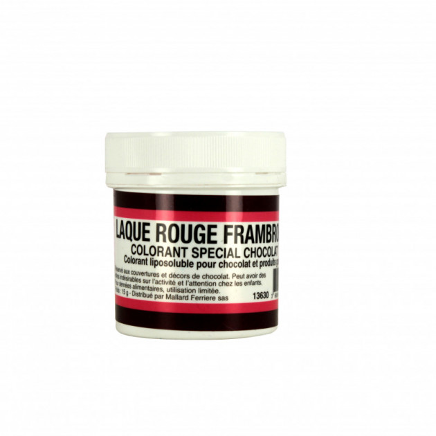 Colorant alimentaire Rouge Framboise Poudre Liposoluble 15g