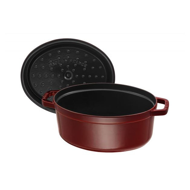 Cocotte ovale pour 5 personnes Grenadine Cocotte ovale pour 5 personnes Grenadine