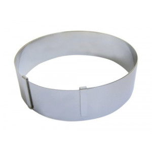 Cercle à Pâtisserie Extensible Ø18 à 36 cm Inox De Buyer Cercle à Pâtisserie Extensible Ø18 à 36 cm Inox De Buyer