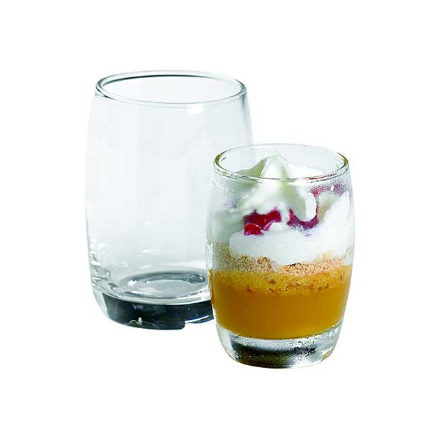 Verrine Ronde en Verre Transparent Amuse Bouche Verre à Alcool 6,5 cl -  Cdiscount Maison