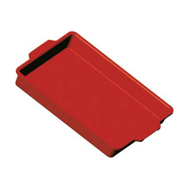 Moule rectangulaire caisse à génoise en silicone Silikomart 28 x 22