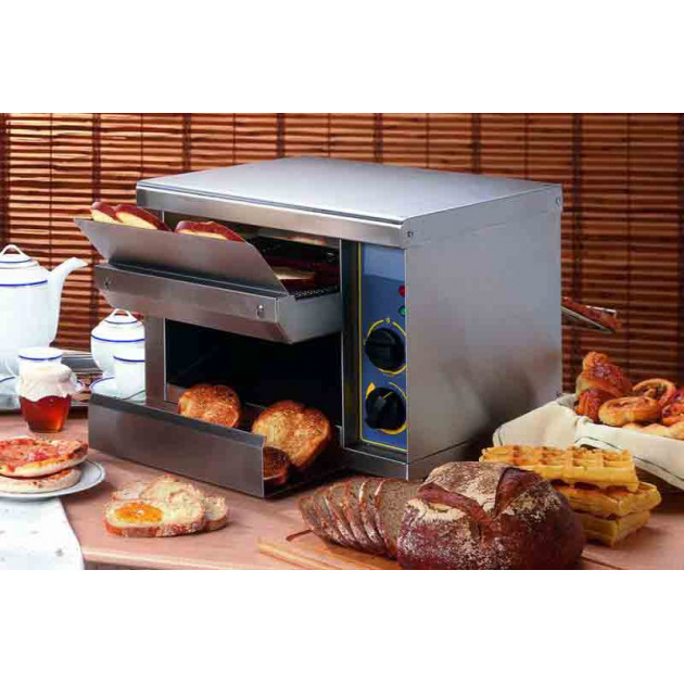 Toaster a Convoyeur en Acier Inoxydable