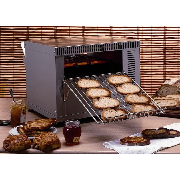 Toaster a Convoyeur en Acier Inoxydable