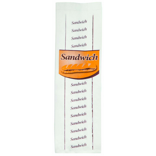 Sac Sandwich Papier Cristal 34 cm (x1000)