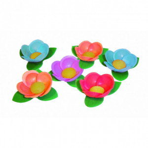 Fleurs Bali azyme assorties Ø4,5 cm (x35) Mallard Ferrière Fleurs Bali azyme assorties Ø4,5 cm (x35) Mallard Ferrière