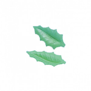 Feuille de houx Azyme vert clair 4,5 cm (x500) Mallard Ferrière Feuille de houx Azyme vert clair 4,5 cm (x500) Mallard Ferrière