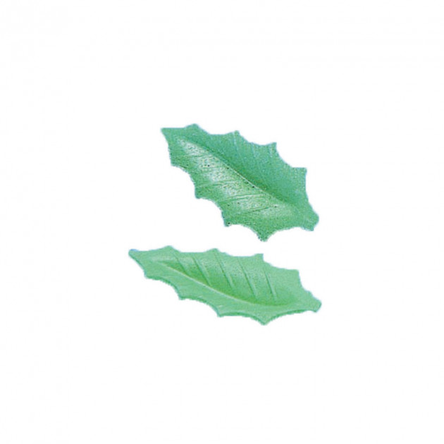 Feuille de houx Azyme vert clair 4.5 cm (x500) Mallard Ferriere