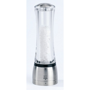 Moulin à Sel Daman U'Select 21 cm Transparent-Inox Peugeot