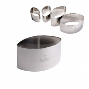 Emporte Pièce Calisson 8,3 x 4,7 H 4 cm Inox Gobel Emporte Pièce Calisson 8,3 x 4,7 H 4 cm Inox Gobel