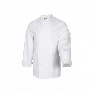 Veste de Cuisine Mixte Blanche TAMISE T.5 Robur Veste de Cuisine Mixte Blanche TAMISE T.5 Robur
