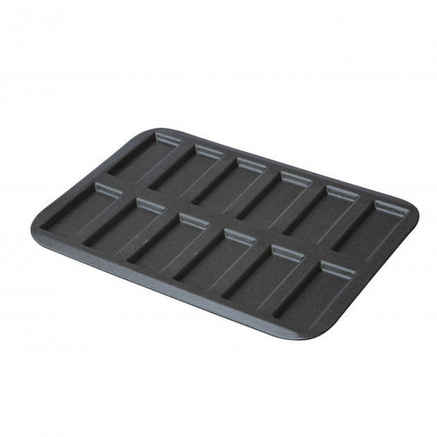 Moule a Financier Professionnel en Silicone & Metal, Plaque mini gateau