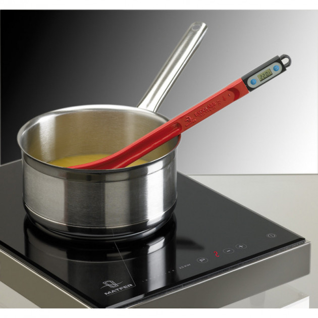 Spatule Thermomètre de Cuisine Exoglass (+ 20 à + 220 °C) - Thermomètre  amovible achat acheter vente