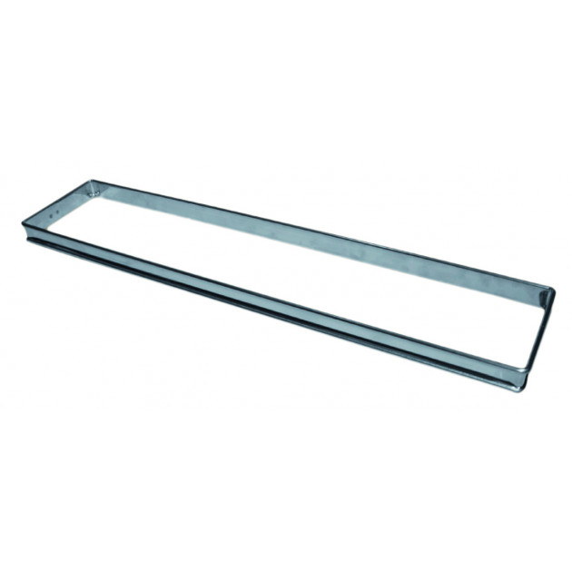 Cadre Rectangle Inox 35 x 11 cm Mallard Ferriere