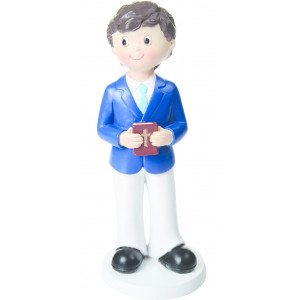 Sujet Communion Garçon Moderne 15,5 cm Sujet Communion Garçon Moderne 15,5 cm