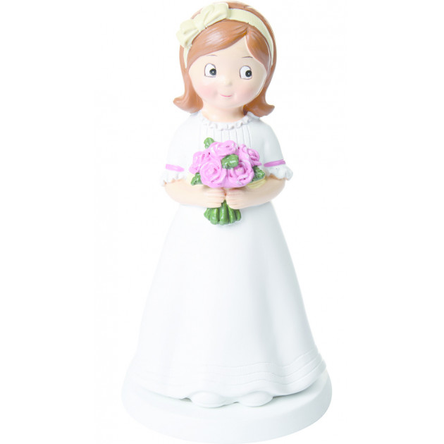 Sujet Communion Fille Moderne 15.5 cm