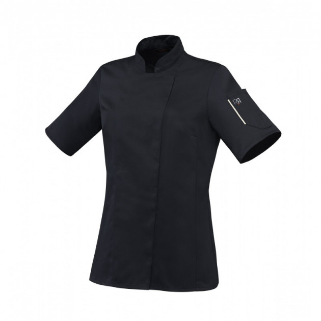 Veste de Cuisine Femme Noire UNERA T.0 Robur