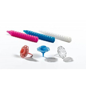 Bobèche simple Cristal transparente (x100) Matfer