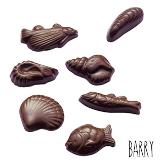 Moule Chocolat Friture de Pâques (x35) Barry