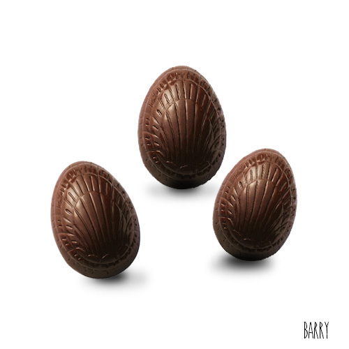 Moule à Chocolat Petit Oeuf Strié 35mm (x36) Barry