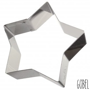 Etoile inox Moule - Découpoir Gobel