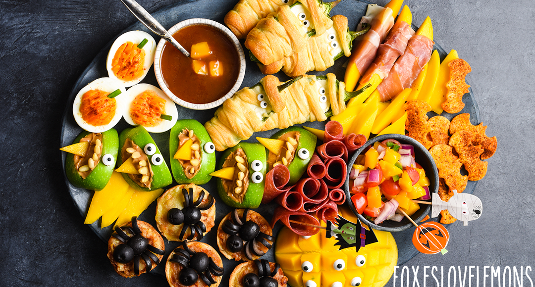 Fourchette à salade d'Halloween en forme de Aliments, apéritif