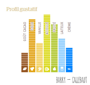 Profil gustatif du Chocolat Ruby