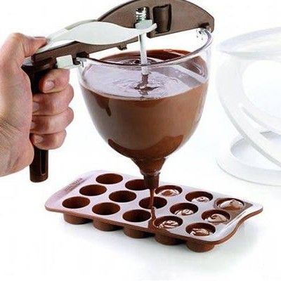 Entonnoir à piston 0,80 L Funnel Choc