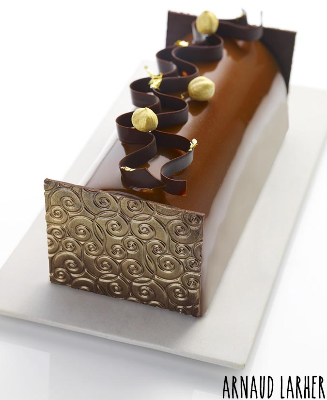 Bûche Casse Noisette d'Arnaud Larher