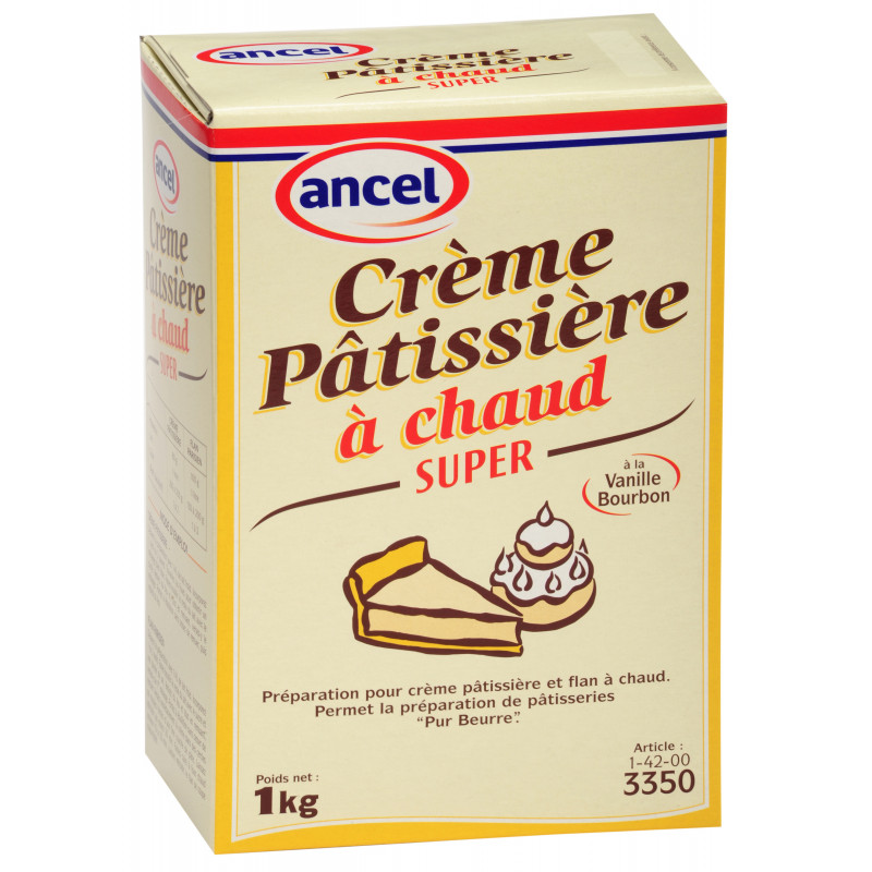 Crème Pâtissière à chaud Super 1 kg Ancel