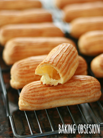 Pâte à choux des éclairs