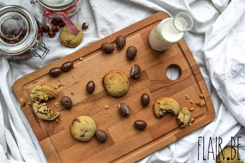 Réalisez de succulents cookies avec les restes de vos oeufs de Pâques !