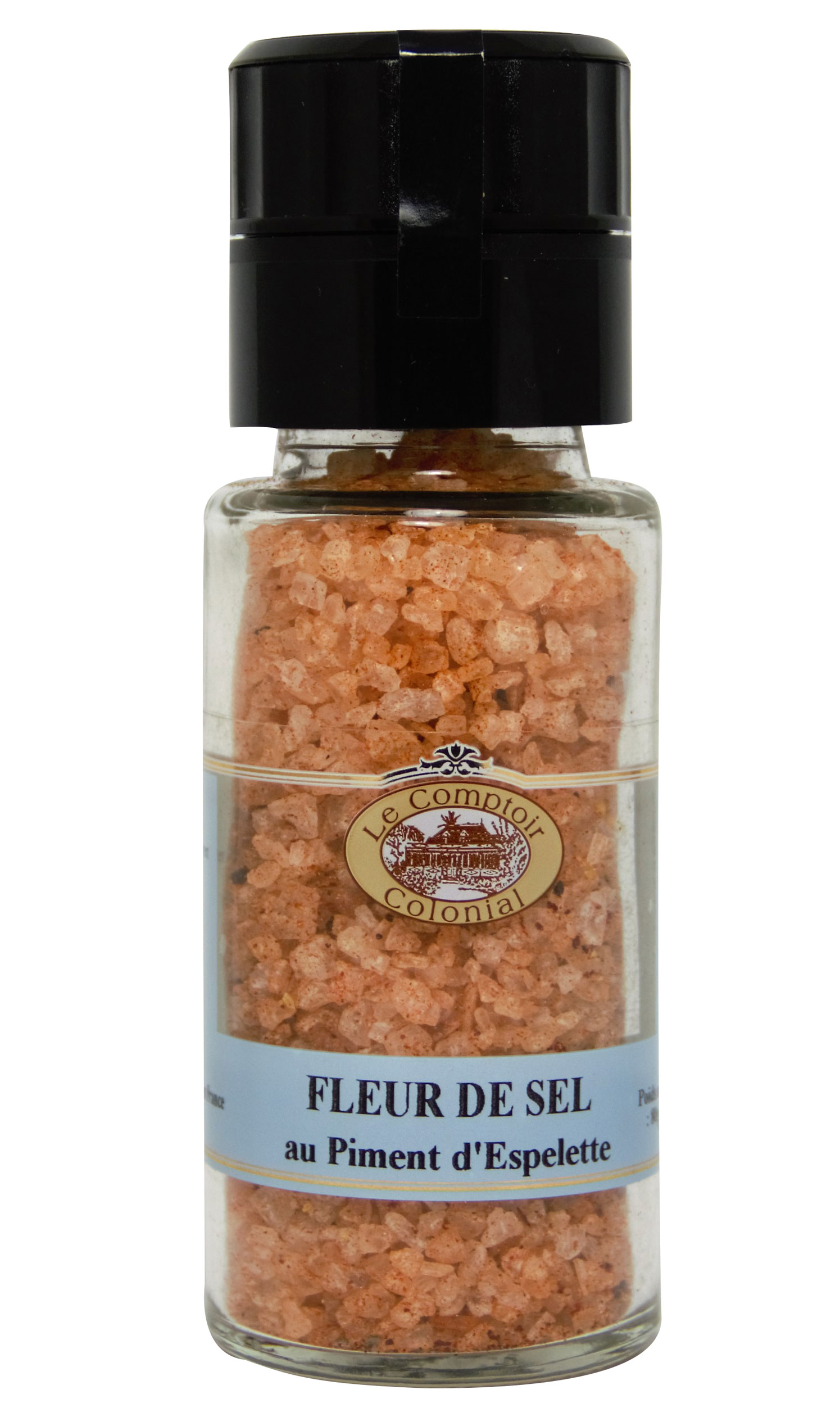 Fleur de Sel au Piment d'Espelette 80 g Le Comptoir Colonial