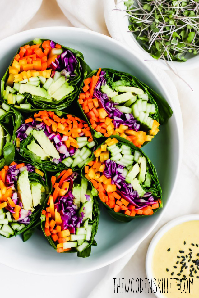 Légumes découpés en julienne