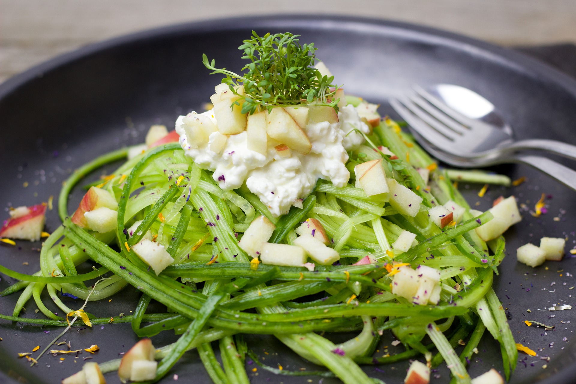 Réalisez un délicieux repas avec des tagliatelles de légumes