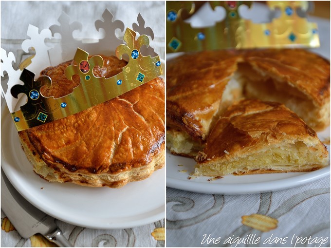 Différentes présentation de la galette des rois d'Une Aiguille dans L'Potage.