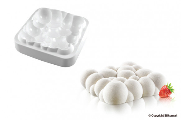 Moule Silicone Nuage Silikomart Professionnal.