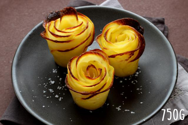 Mise en bouche Saint Valentin à la pomme de terre