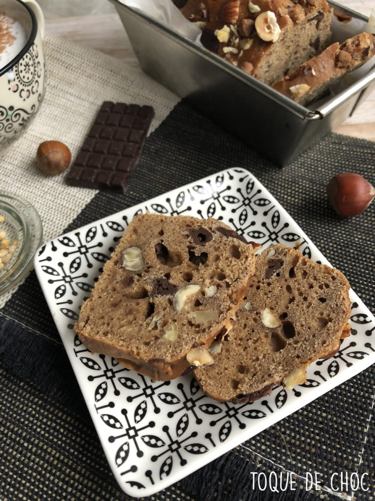 Tranches de Banana Bread Praliné Noisette !